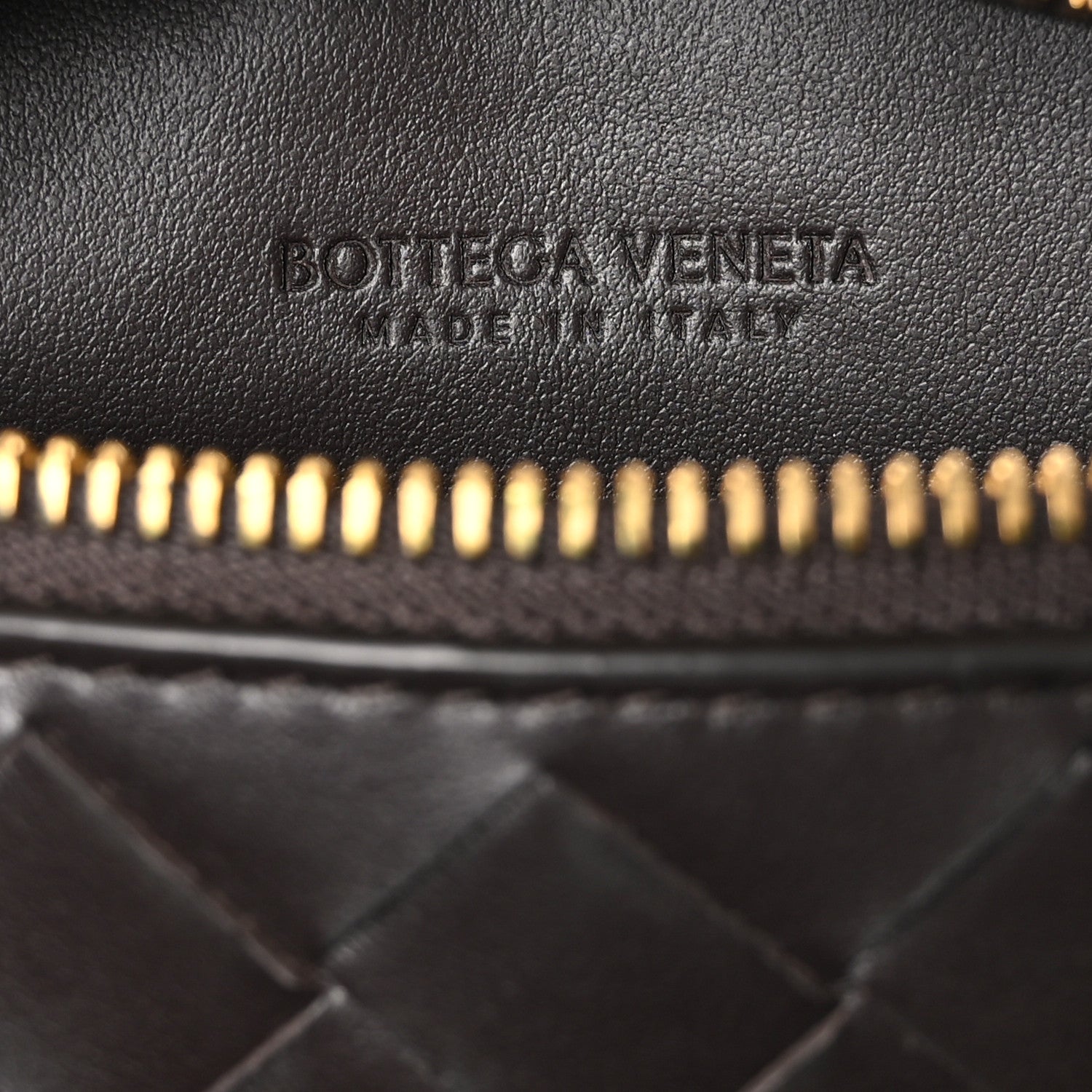 Bottega Veneta Suede Nappa Intrecciato Medium Flip Flap Tote Fondant 7 of 12