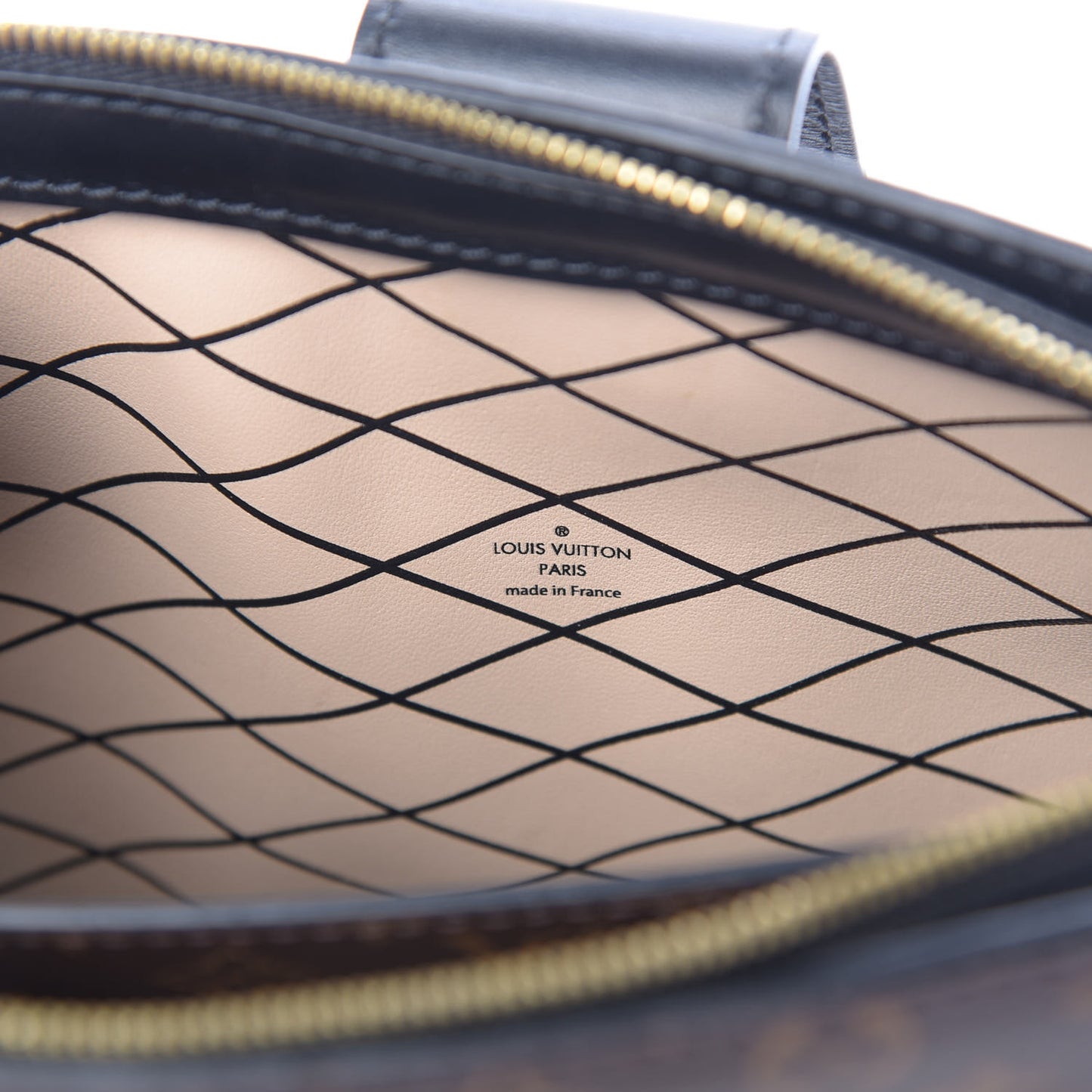 Reverse Monogram Trunk Clutch