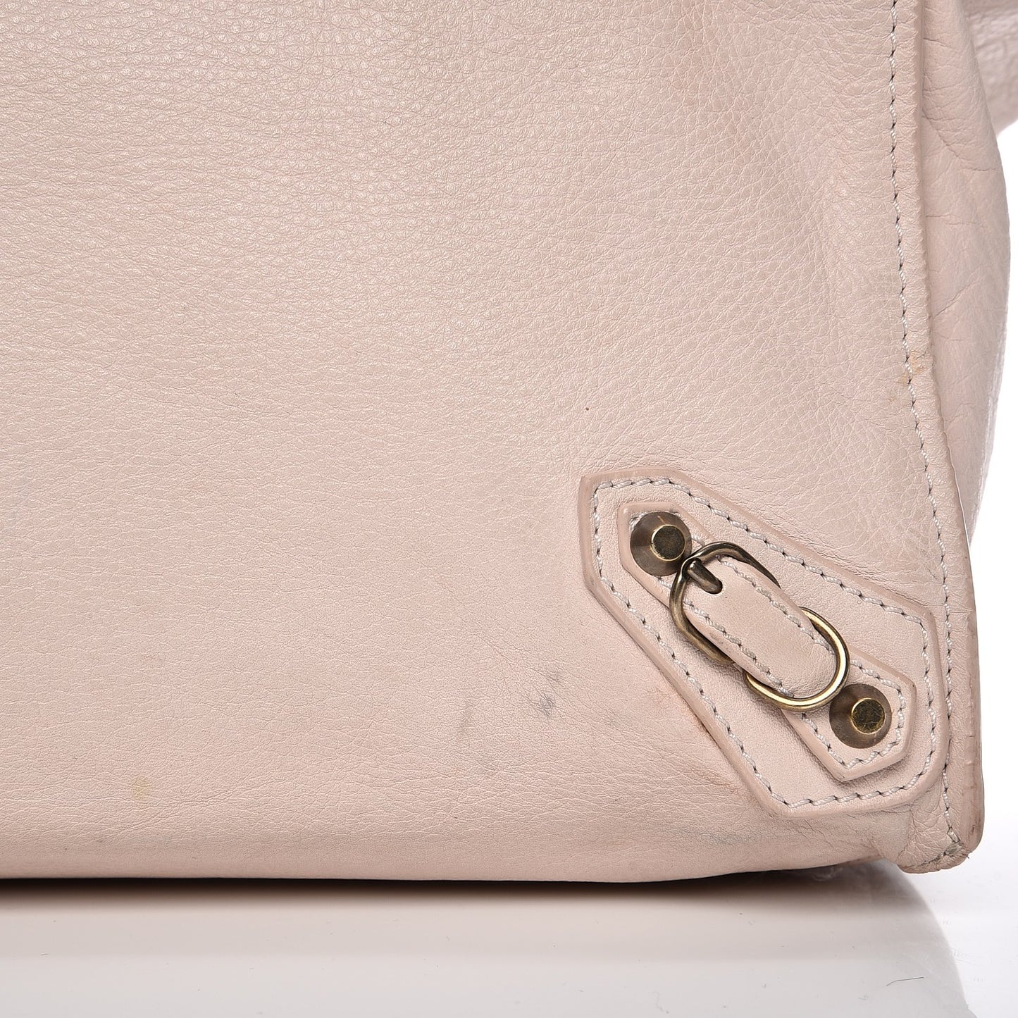 Calfskin Papier Ligne A5 Flap Tote Pink
