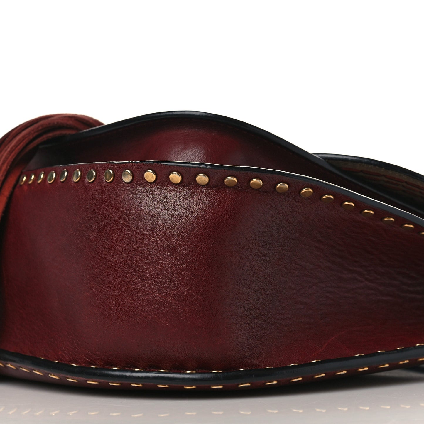 Calfskin Braided Small Hudson Shoulder Bag Sienna Red
