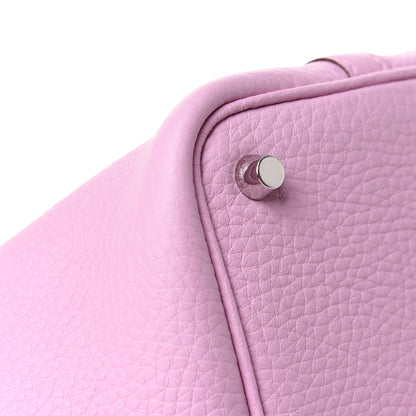 Hermes Taurillon Clemence Picotin Lock 18 PM Mauve Sylvestre 10 of 12
