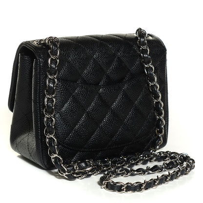 Chanel Caviar Quilted Mini Square Flap Black 3 of 8