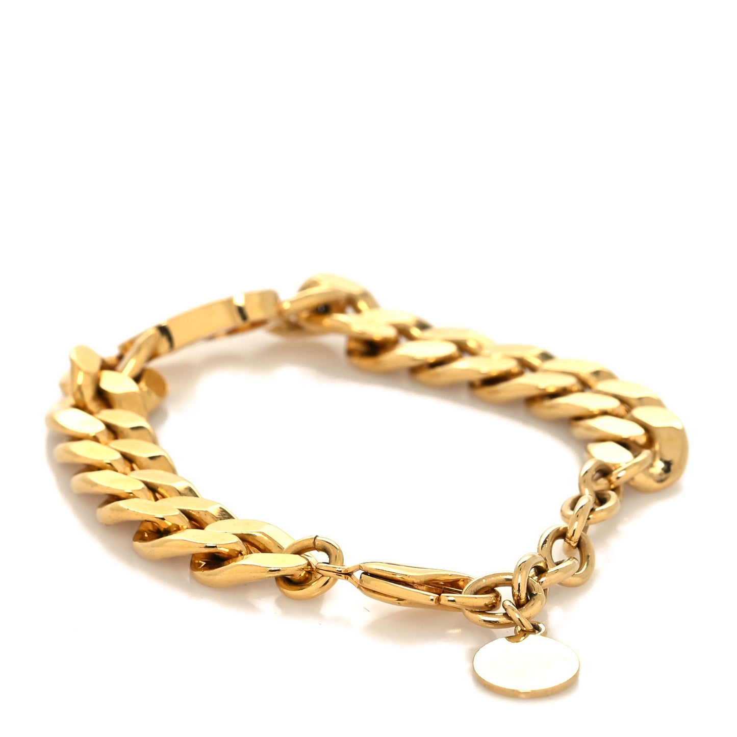 Metal Danseuse Etoile Chain Bracelet Gold
