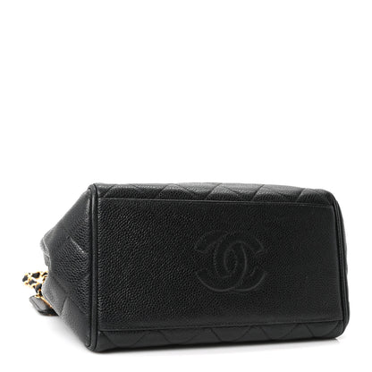 Chanel Caviar Quilted Petit Shopping Tote Black 4 of 11