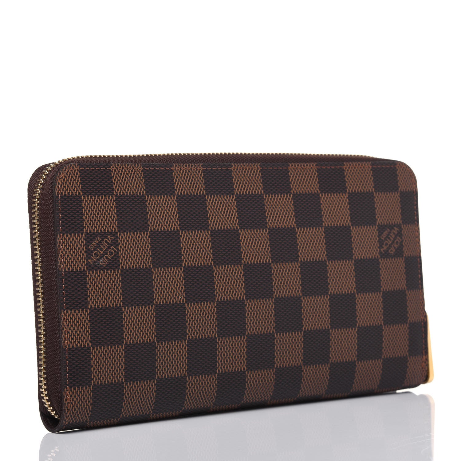 Louis Vuitton Damier Ebene Zippy Organizer Wallet 3 of 12