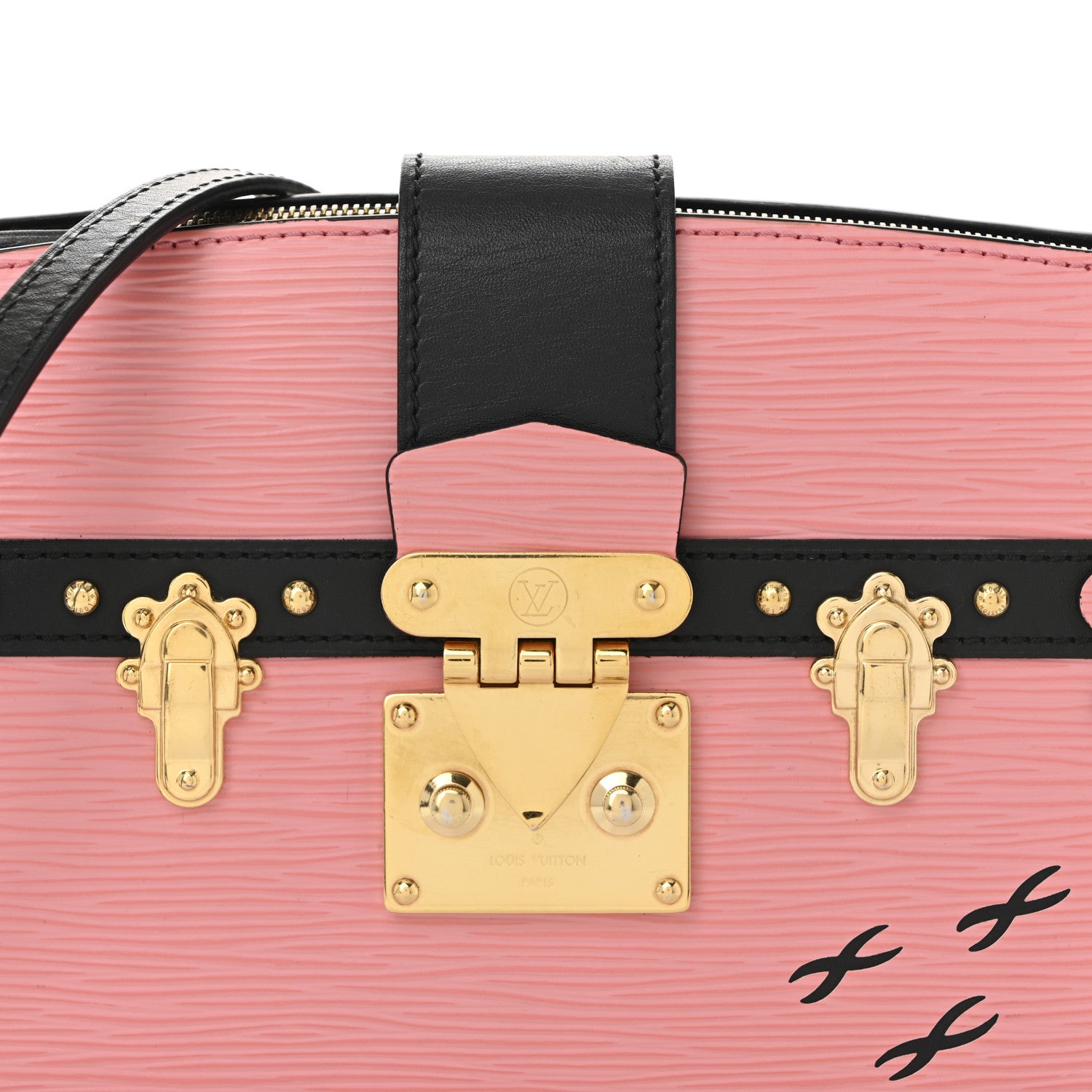 Louis Vuitton Epi Trunk Clutch Rose Ballerine 7 of 9