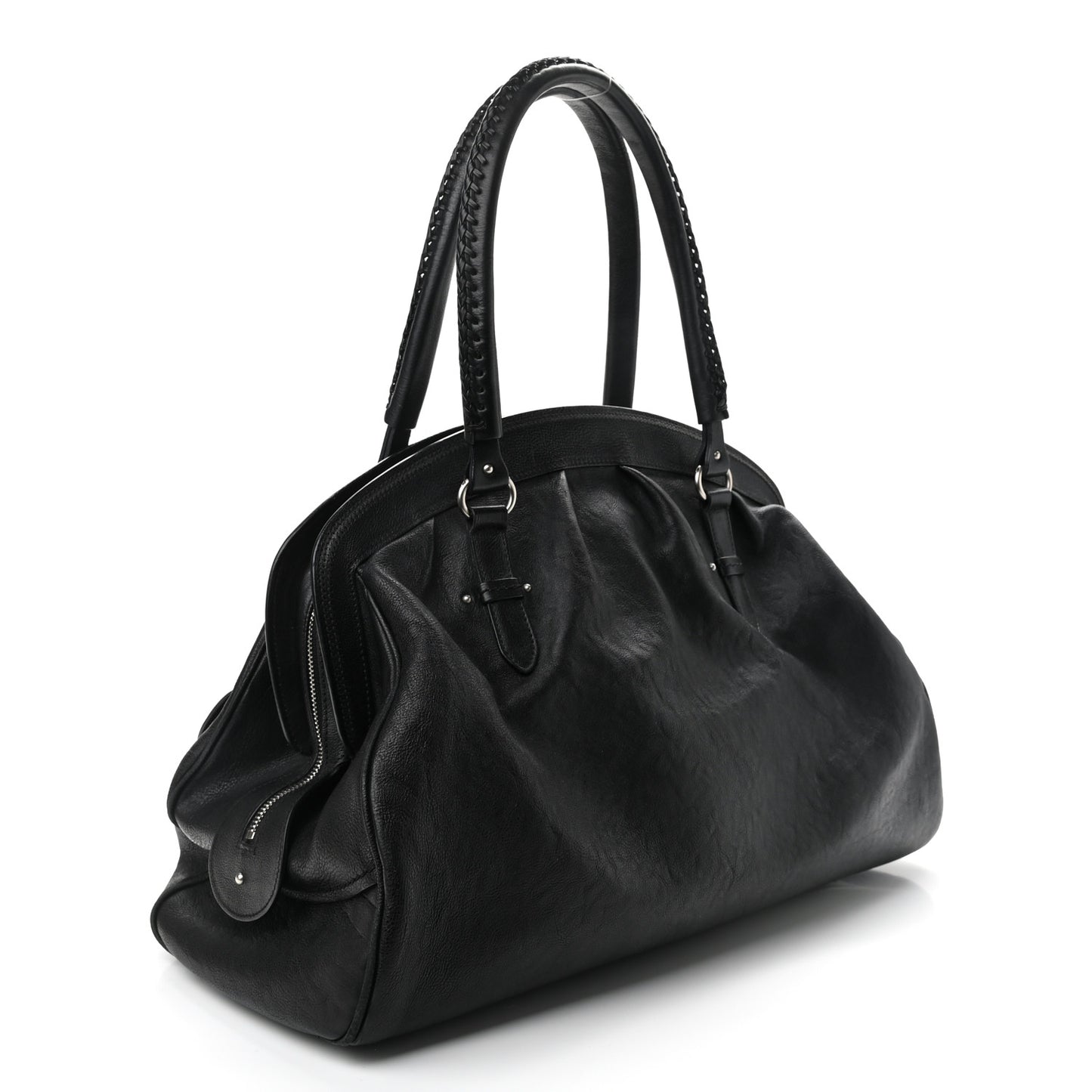 Calfskin My Dior Satchel Black