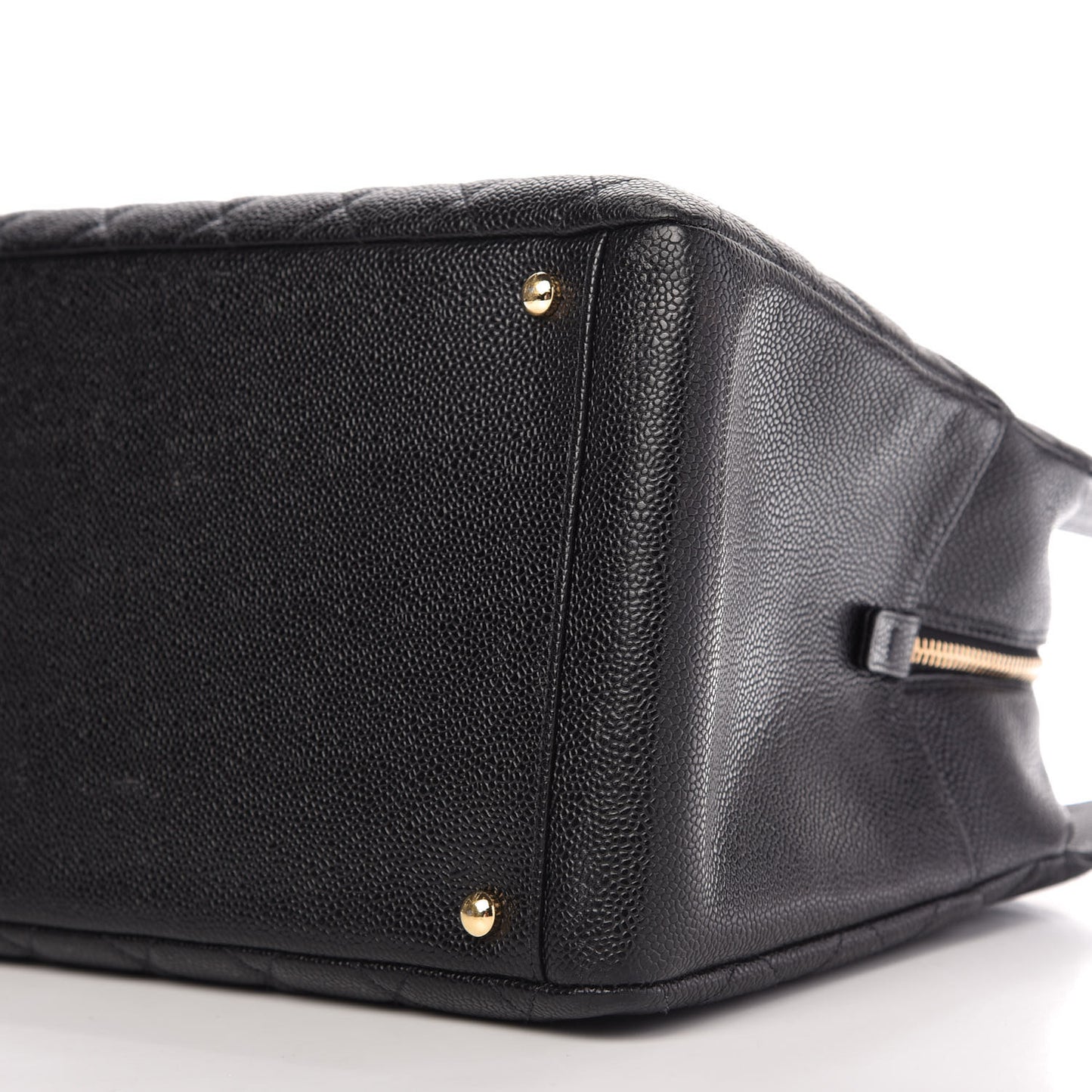 Caviar Quilted Grand Timeless Tote GTT Black