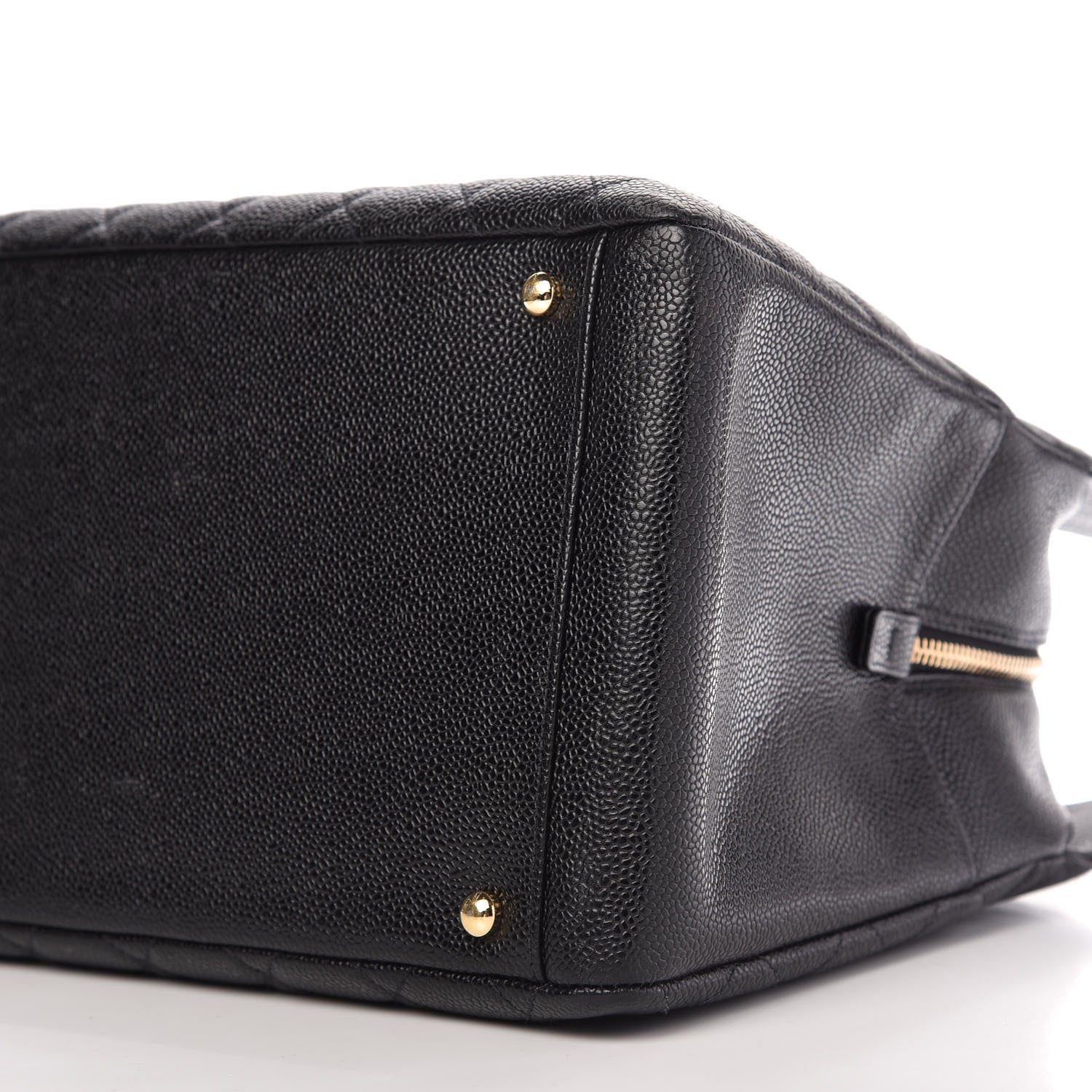 Chanel Caviar Quilted Grand Timeless Tote GTT Black 7 of 9