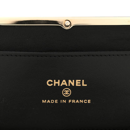 Chanel Patent Calfskin Boy Minaudiere Black 6 of 11