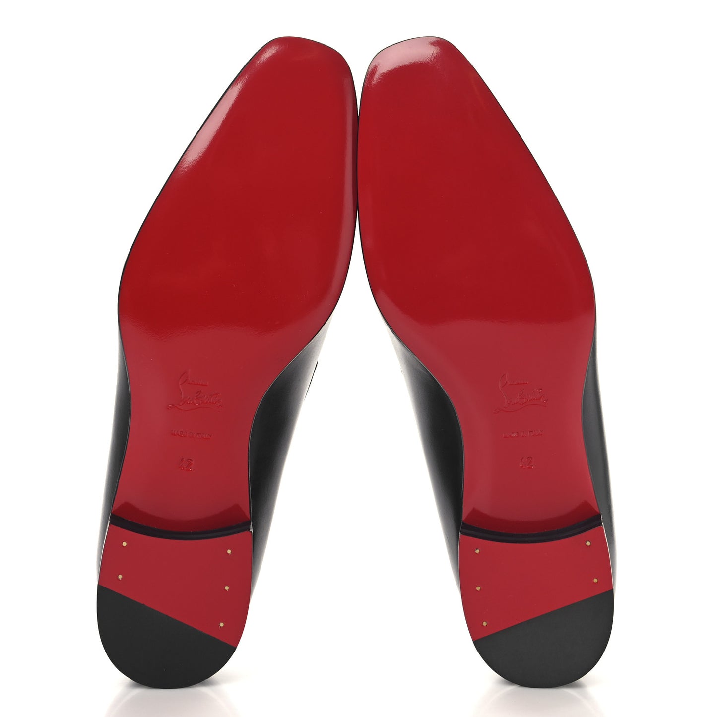 Calfskin Tassel Dandelion Mens Dandelion Flat Loafers 42 Black