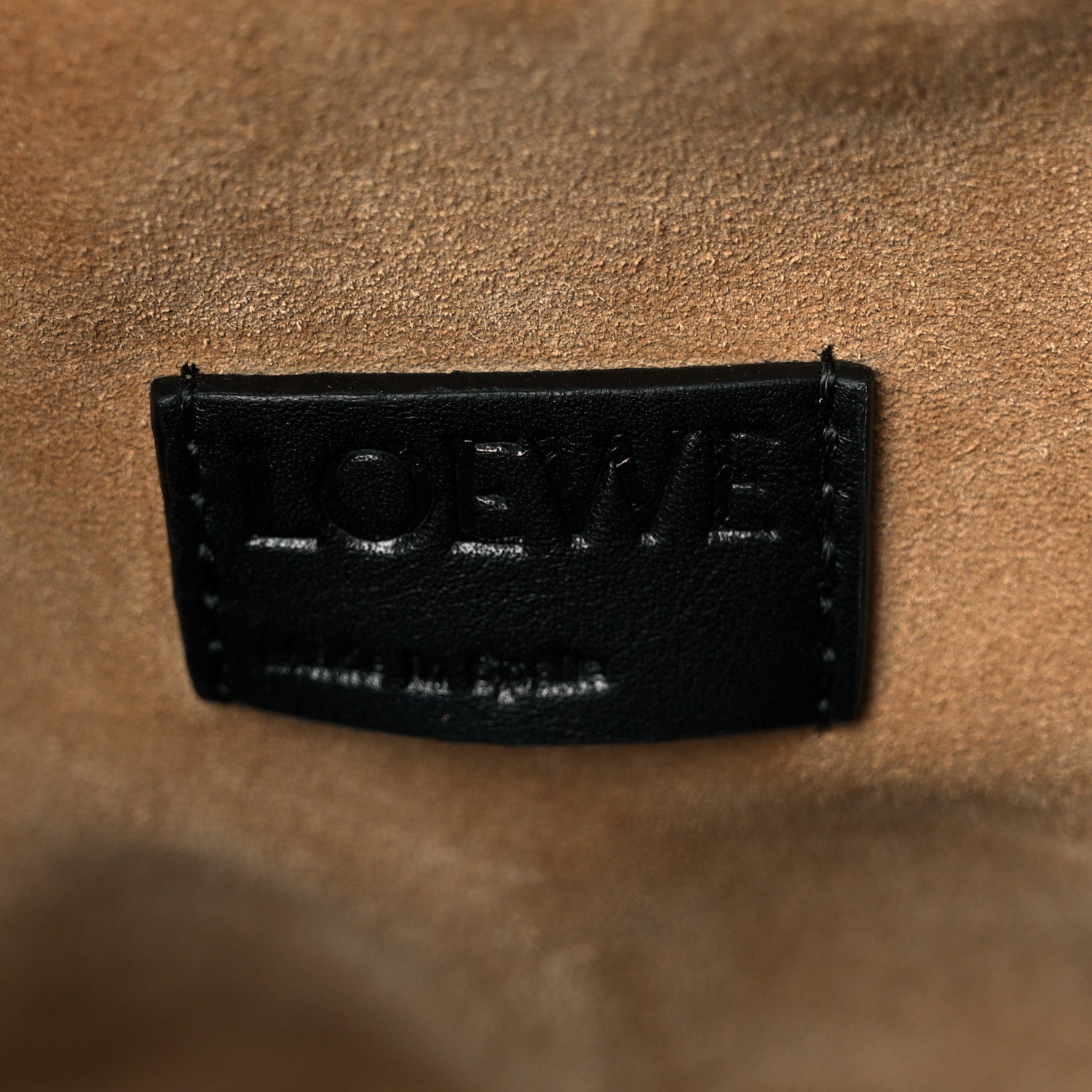 Loewe Calfskin Ondas Flamenco Knot Bag Black 6 of 9