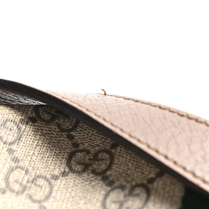 Gucci GG Supreme Monogram Web Ophidia Half Moon Hobo Brown 10 of 16