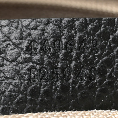Gucci Pebbled Calfskin Convertible Bamboo Tassel Tote Black 7 of 11