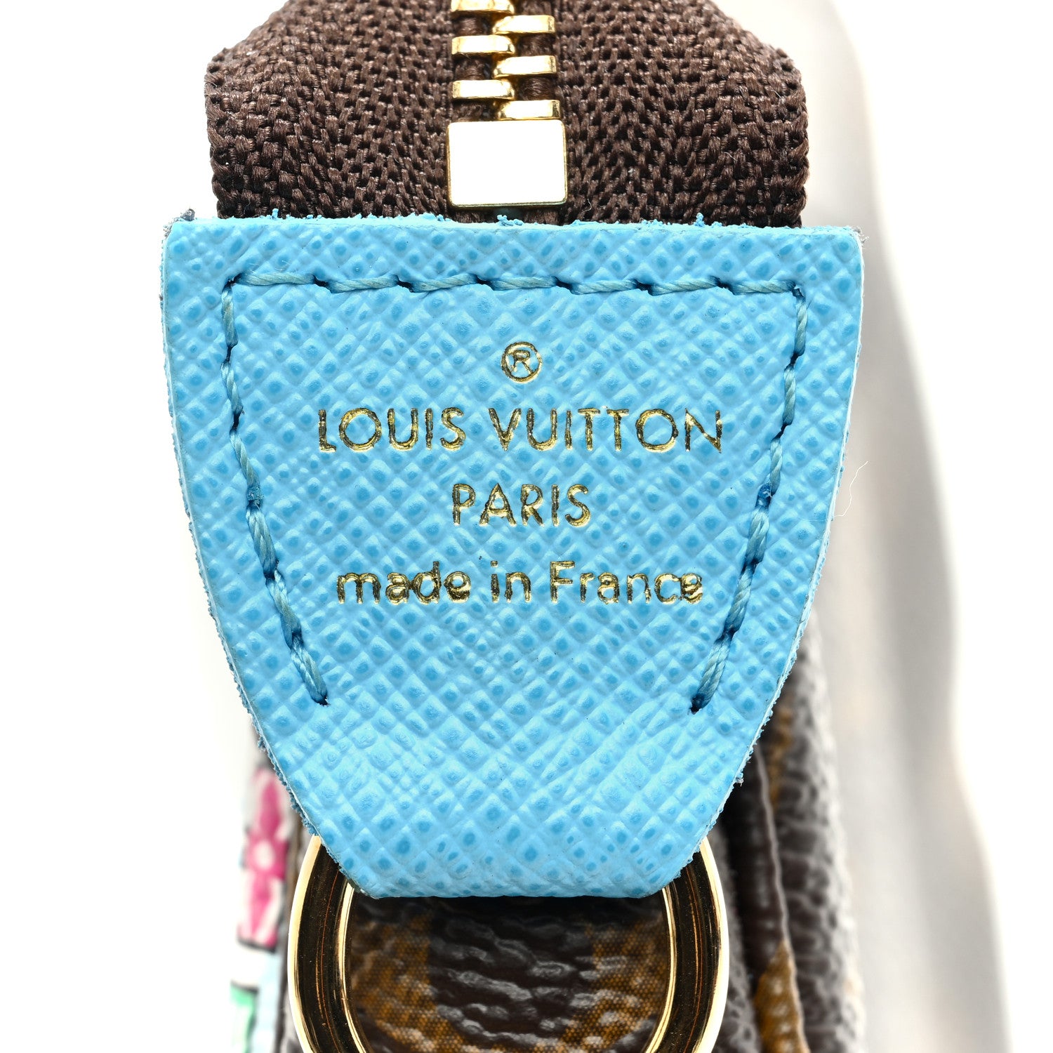 Louis Vuitton LOUIS VUITTON Monogram 2022 Christmas Animation Tokyo Mini Pochette Accessories Blue 6 of 8