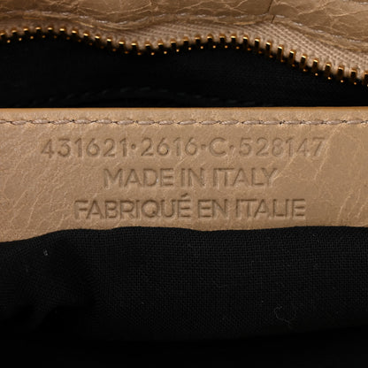 Balenciaga Agneau Classic Gold Hardware S City Beige Sable 8 of 11
