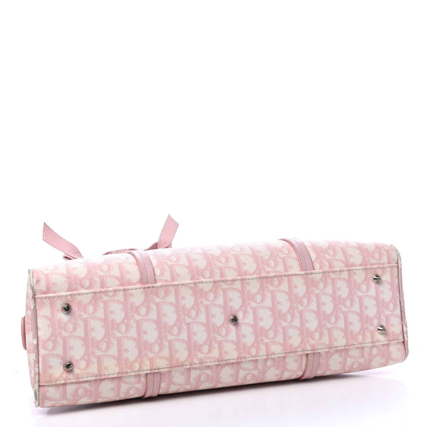 Christian Dior Monogram Romantique Shoulder Bag Pink 2 of 11