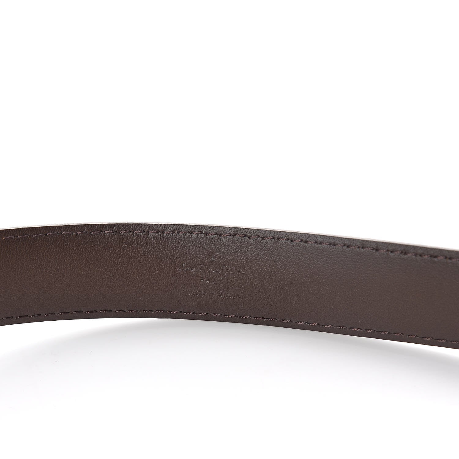 Louis Vuitton Mini Damier Ebene 25mm LV Initiales Belt 80 32 6 of 6