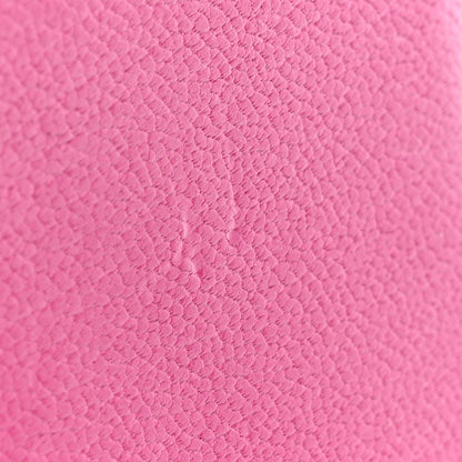 Hermes Chevre Chamkila Calvi Card Case Rose Pourpre 8 of 9