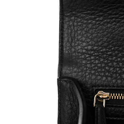 Christian Dior Grained Calfskin Medium Diorama Flap Bag Black 11 of 12