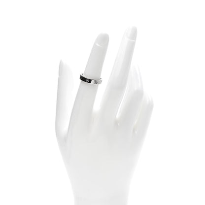 Cartier 18K White Gold 3.5mm LOVE Wedding Band Ring 51 5.75 2 of 4