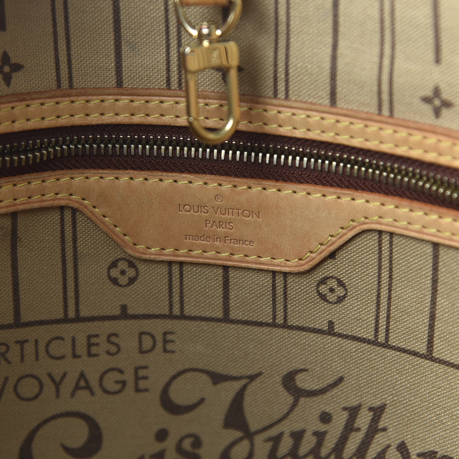 Louis Vuitton Monogram Neverfull MM 8 of 13
