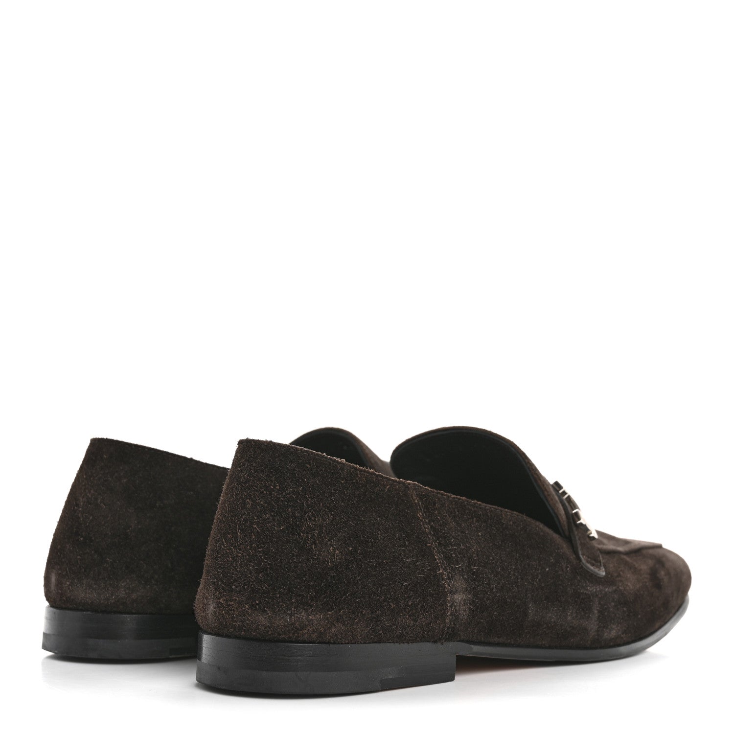 Hermes Suede Mens Giovanni Loafer 41.5 Ebene 5 of 11