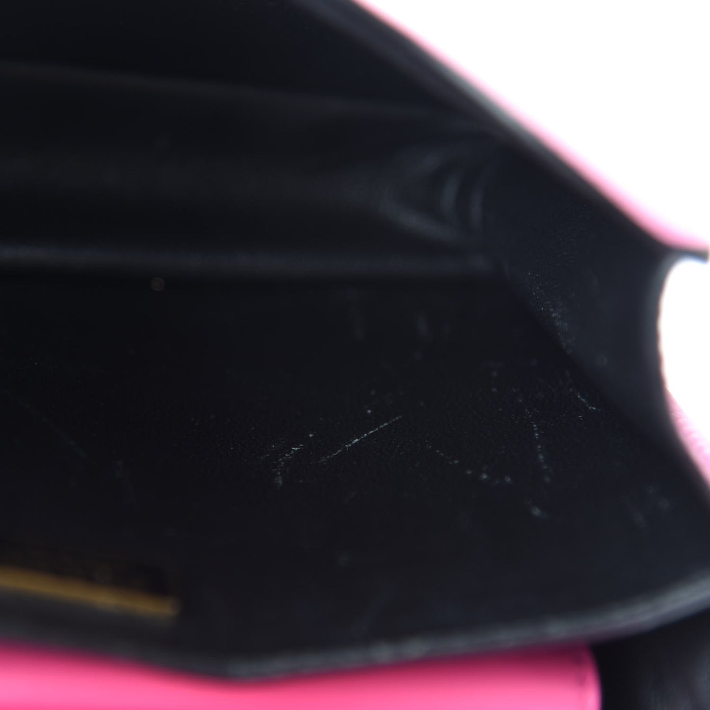 City Calf Saffiano Cahier Bag Fuxia Black