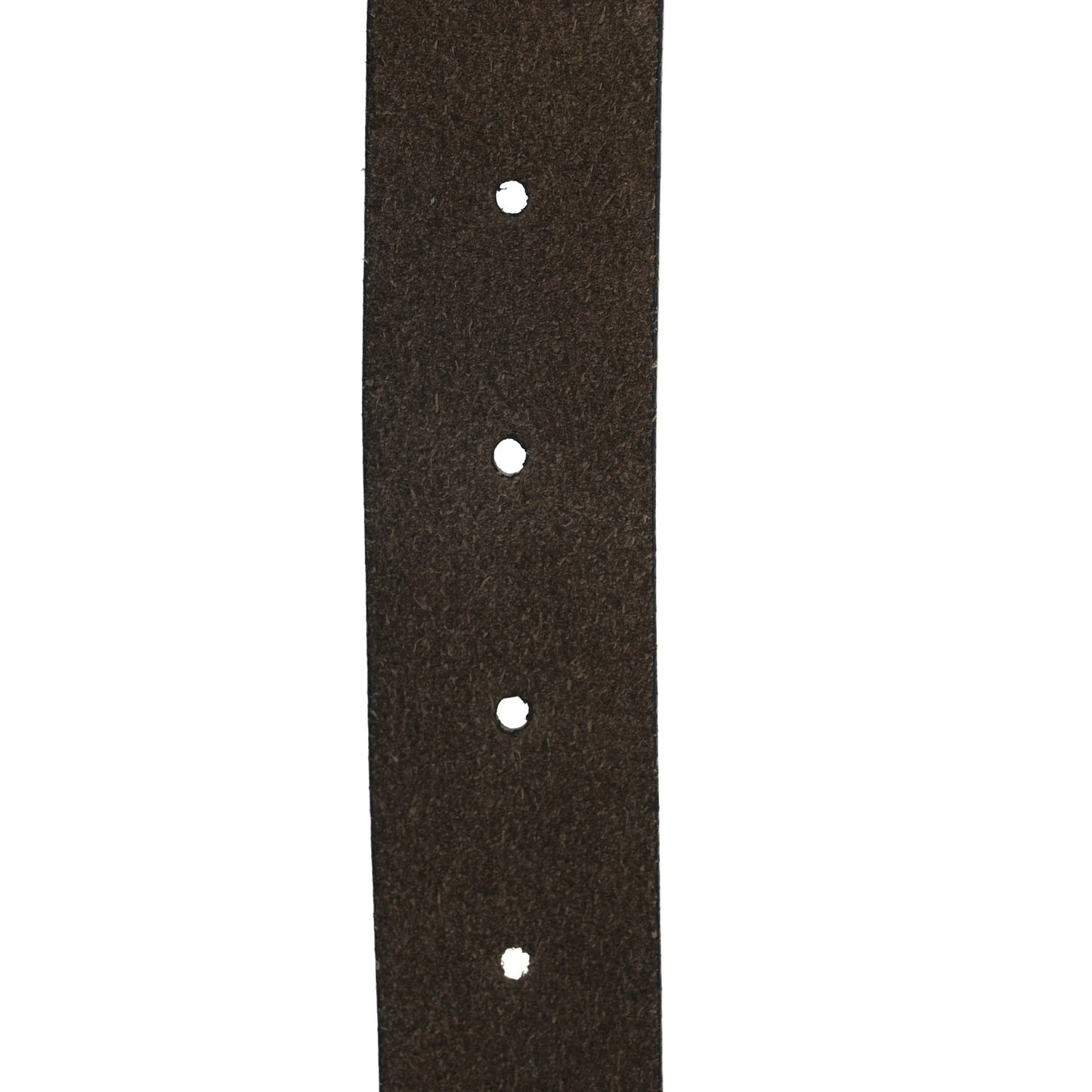 Suede Sculpted GG Belt 90 36 Dark Brown