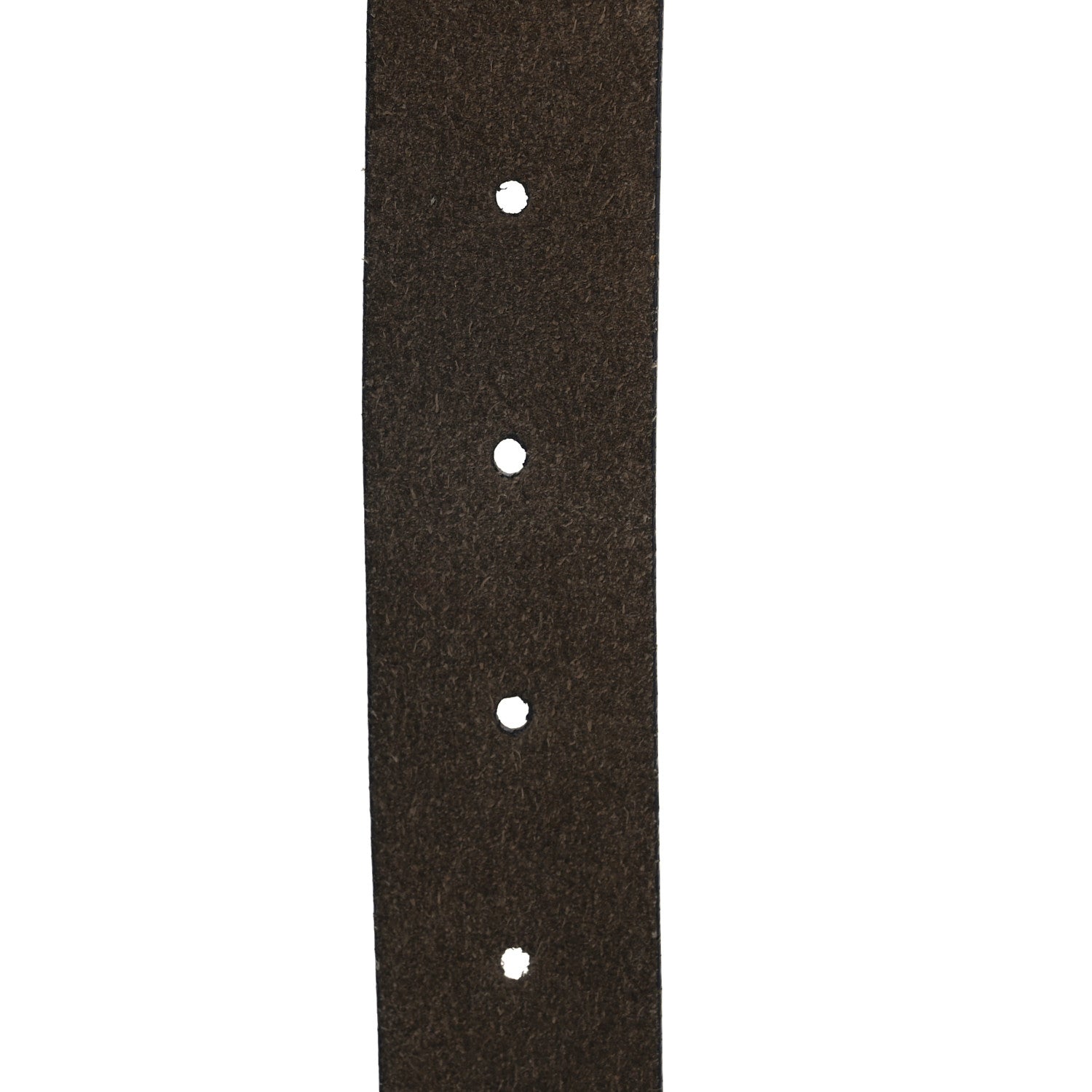 Gucci Suede Sculpted GG Belt 90 36 Dark Brown 3 of 5