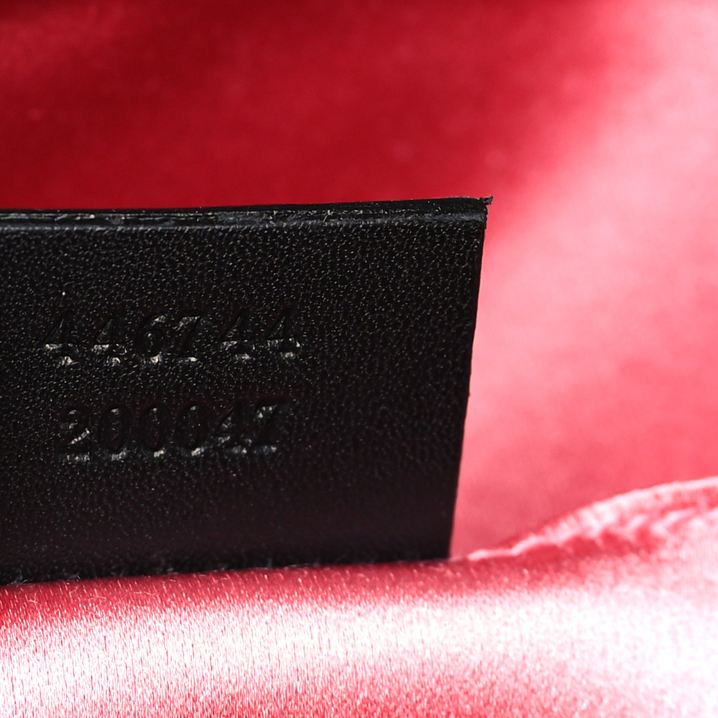 Velvet Matelasse Mini GG Marmont Shoulder Bag Black