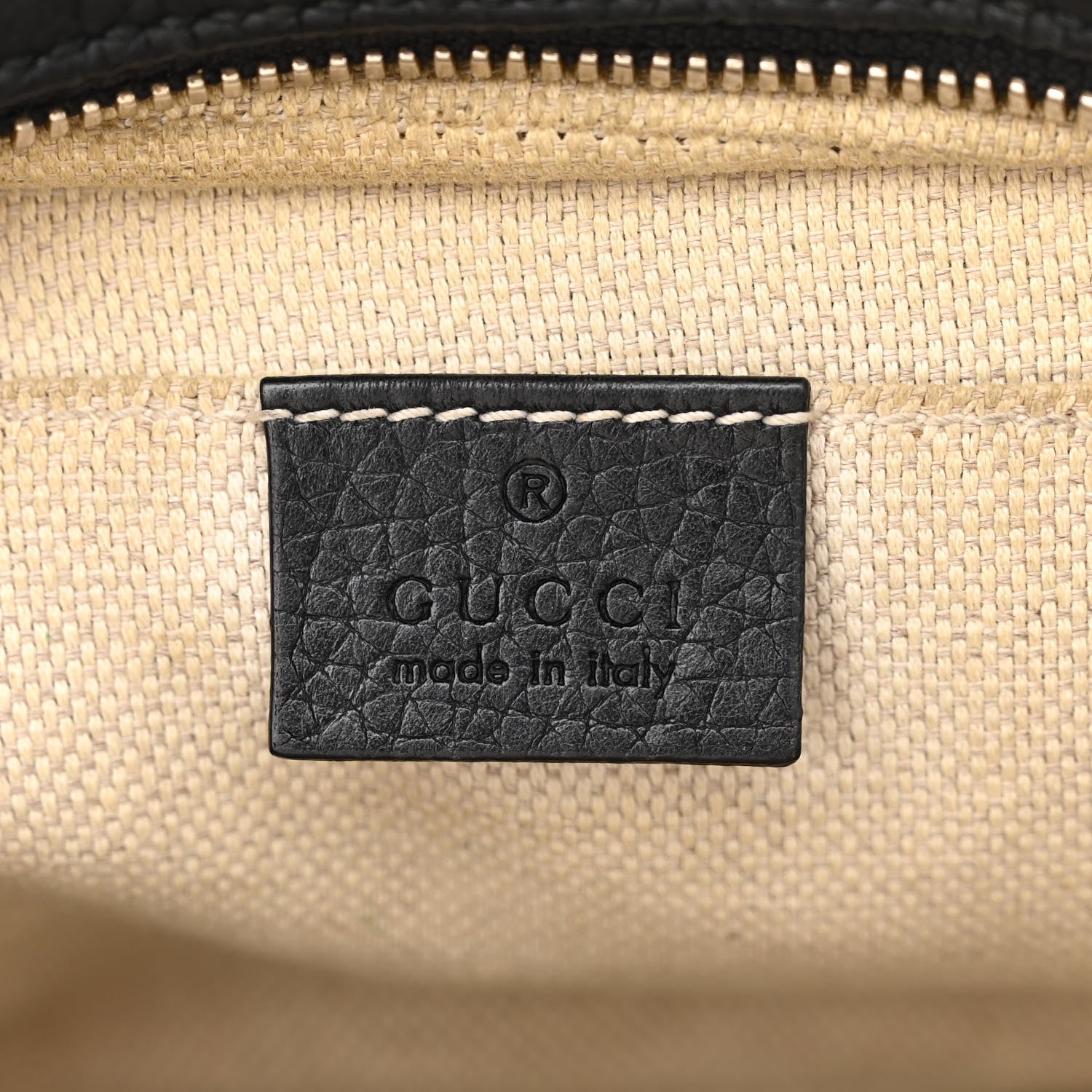 Gucci Pebbled Calfskin Small Soho Disco Bag Black 6 of 18