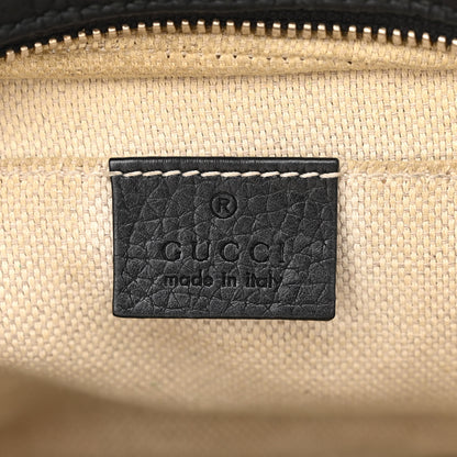 Gucci Pebbled Calfskin Small Soho Disco Bag Black 6 of 18