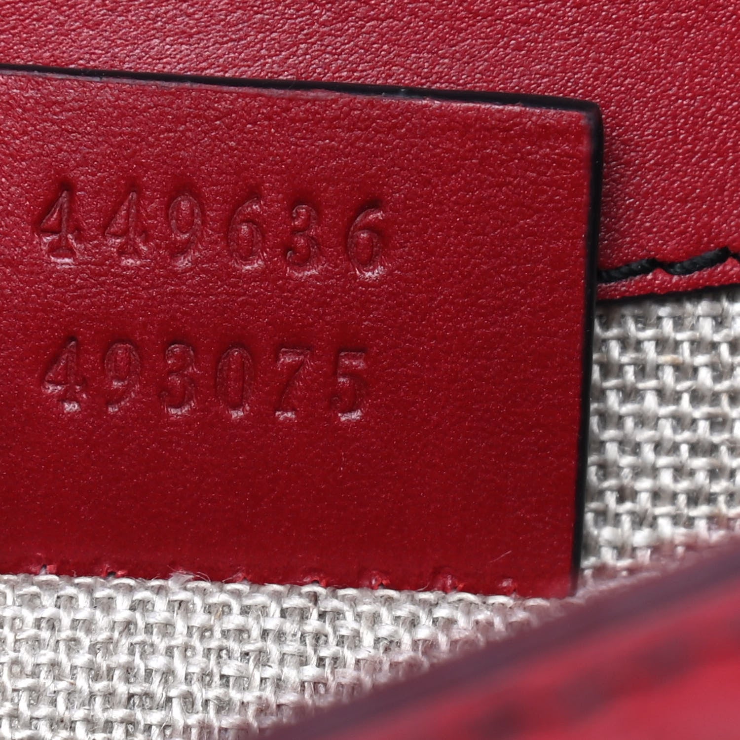 Gucci Soft Microguccissima Mini Emily Chain Shoulder Bag Rosso 8 of 10