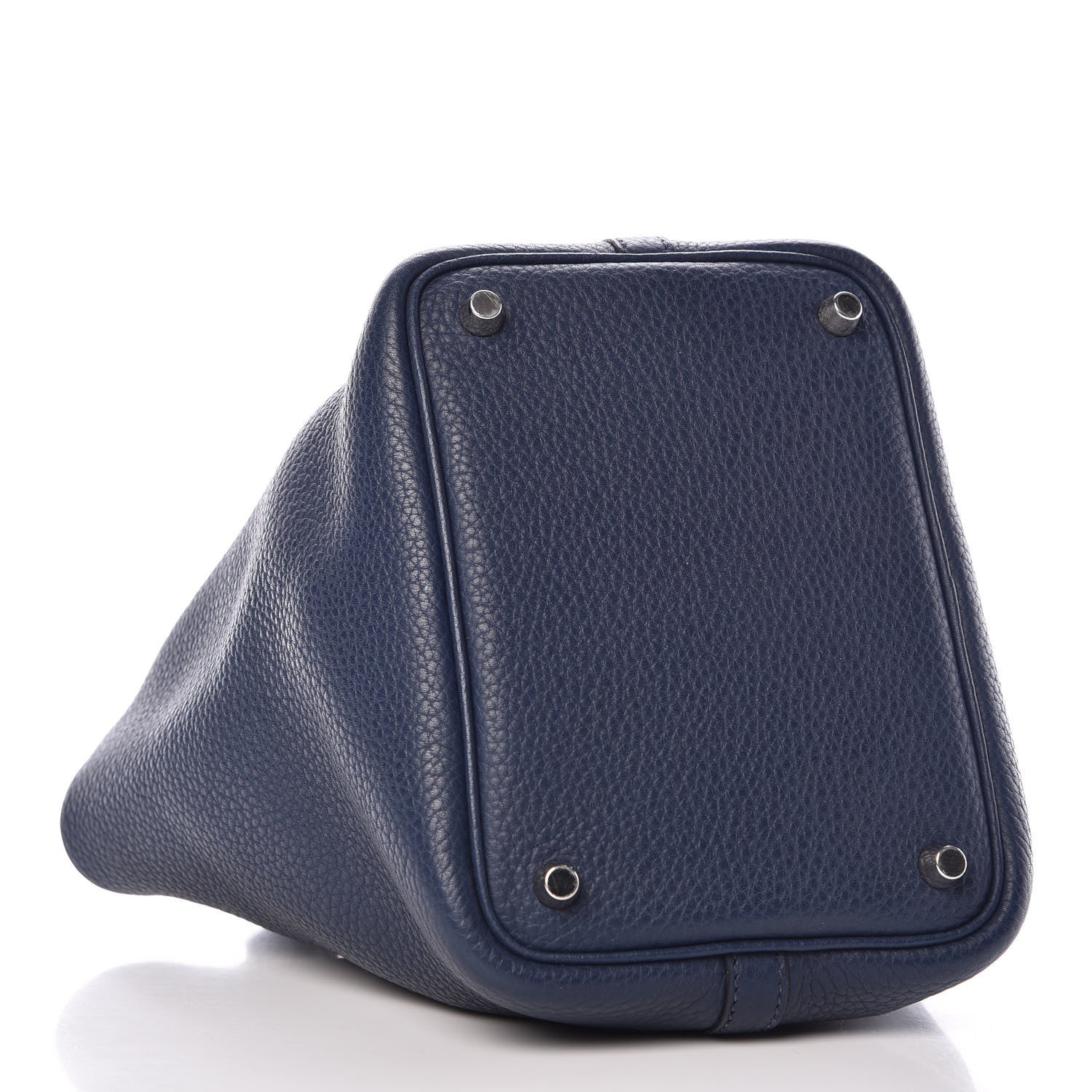 Hermes Taurillon Clemence Picotin Lock 18 PM Bleu Abysse 4 of 13