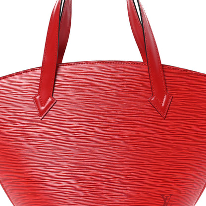 Louis Vuitton Epi Saint Jacques PM Castillan Red 8 of 11