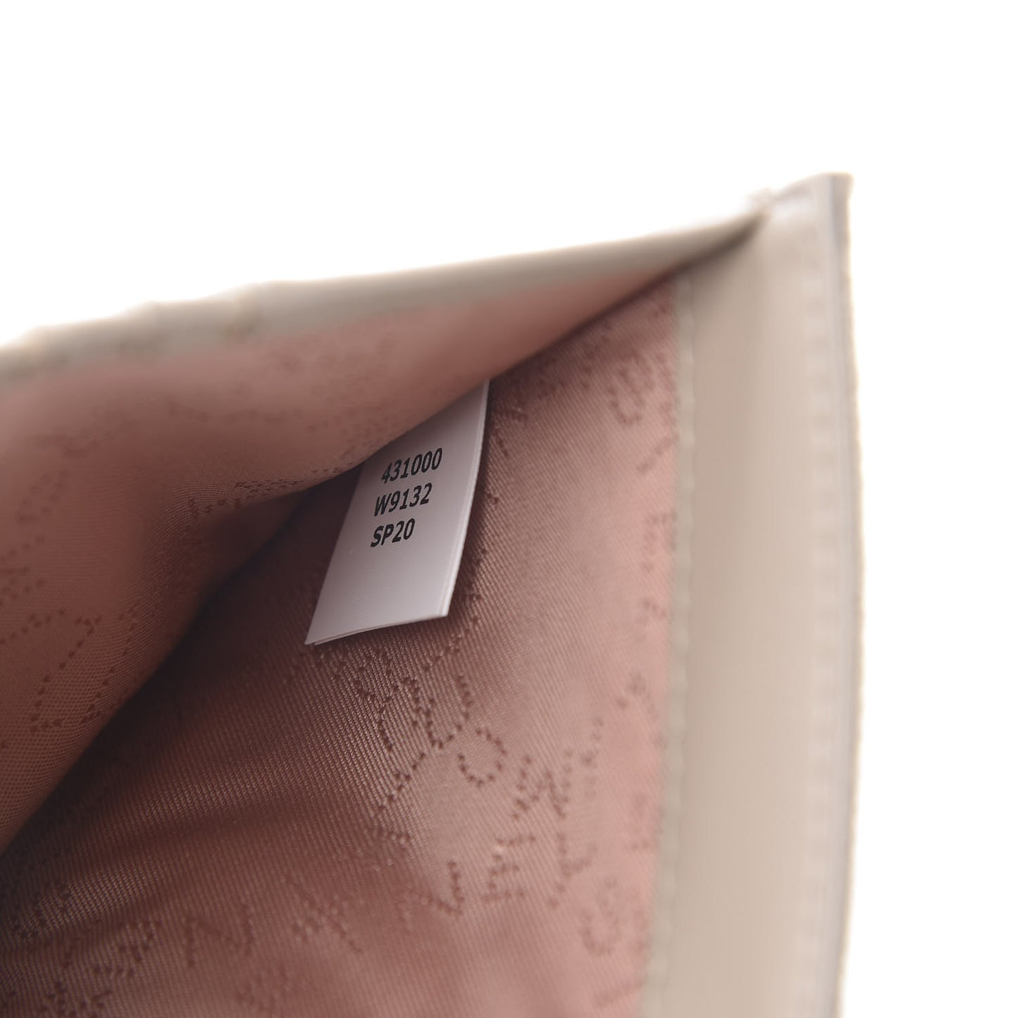 Shaggy Deer Small Falabella Flap Wallet Beige