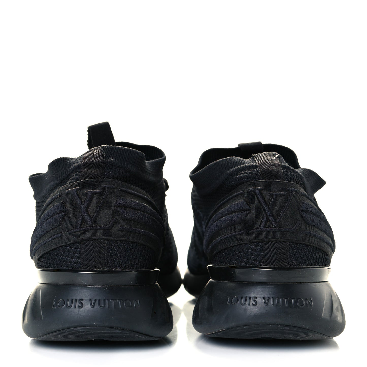 Knit Damier Mens Fastlane Sneakers 8.5 Graphite