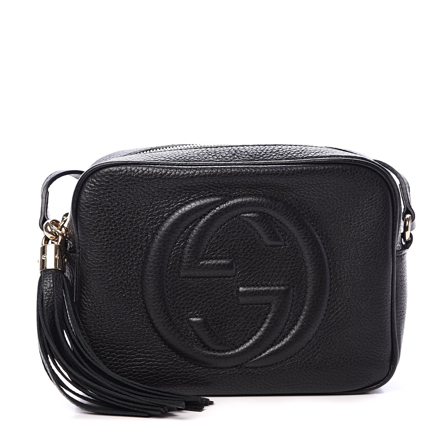 Gucci Pebbled Calfskin Small Soho Disco Bag Black 1 of 10