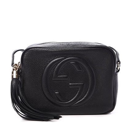 Gucci Pebbled Calfskin Small Soho Disco Bag Black 1 of 10