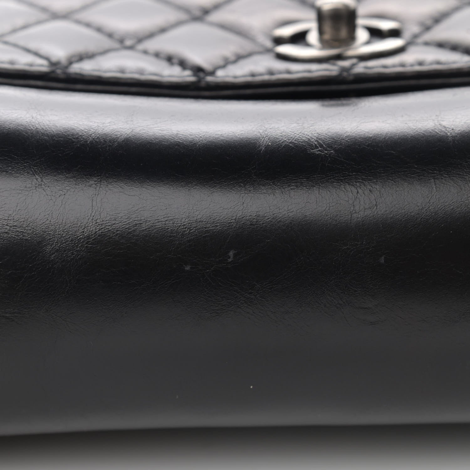 Chanel Glazed Calfskin Pilot Essentials Flap Black 12 of 12