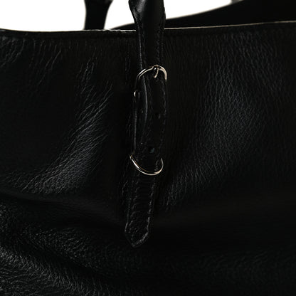 Balenciaga Supple Calfskin Papier A4 Zip Around Tote Black 13 of 14