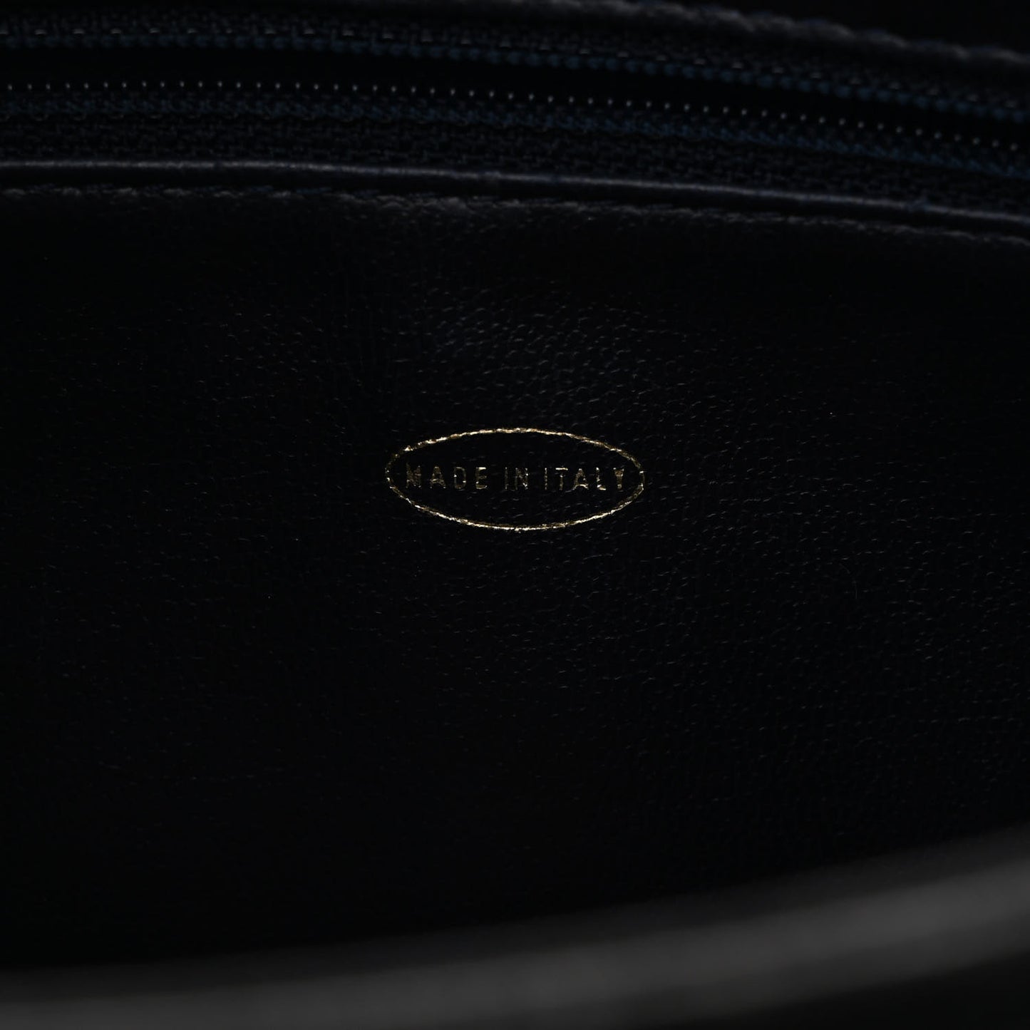 Caviar Flap Shoulder Bag Black