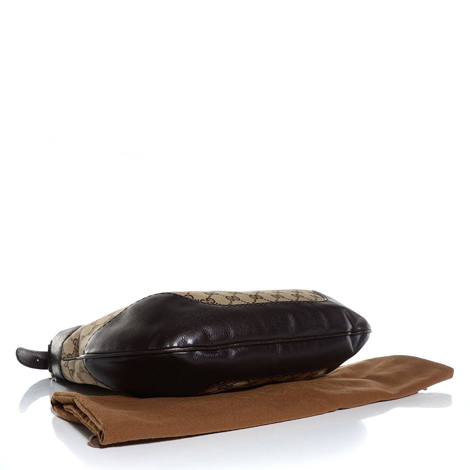 Gucci Monogram Charlotte Medium Hobo Brown 4 of 7