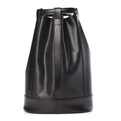 Louis Vuitton Epi Randonnee PM Black 1 of 10