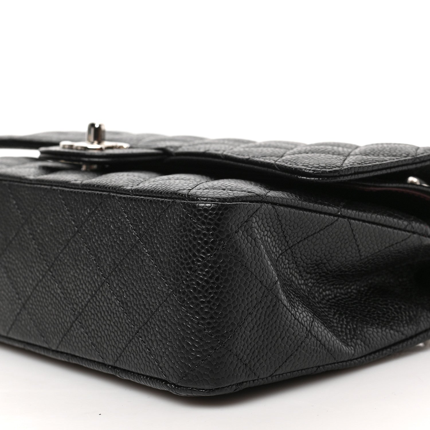 Chanel Caviar Quilted Medium Double Flap Black 9 of 9