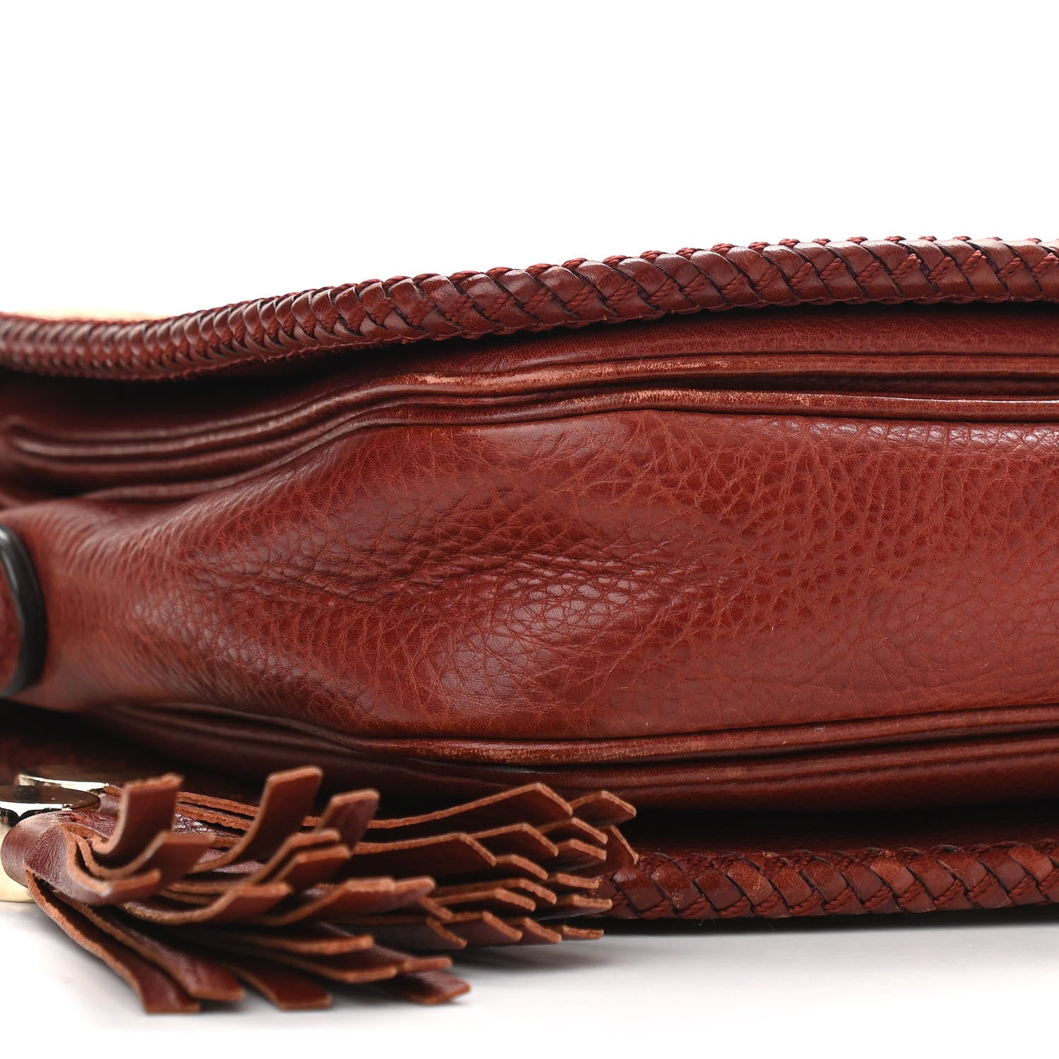 Gucci Monogram Medium Marrakech Flap Messenger Bag Red 9 of 13