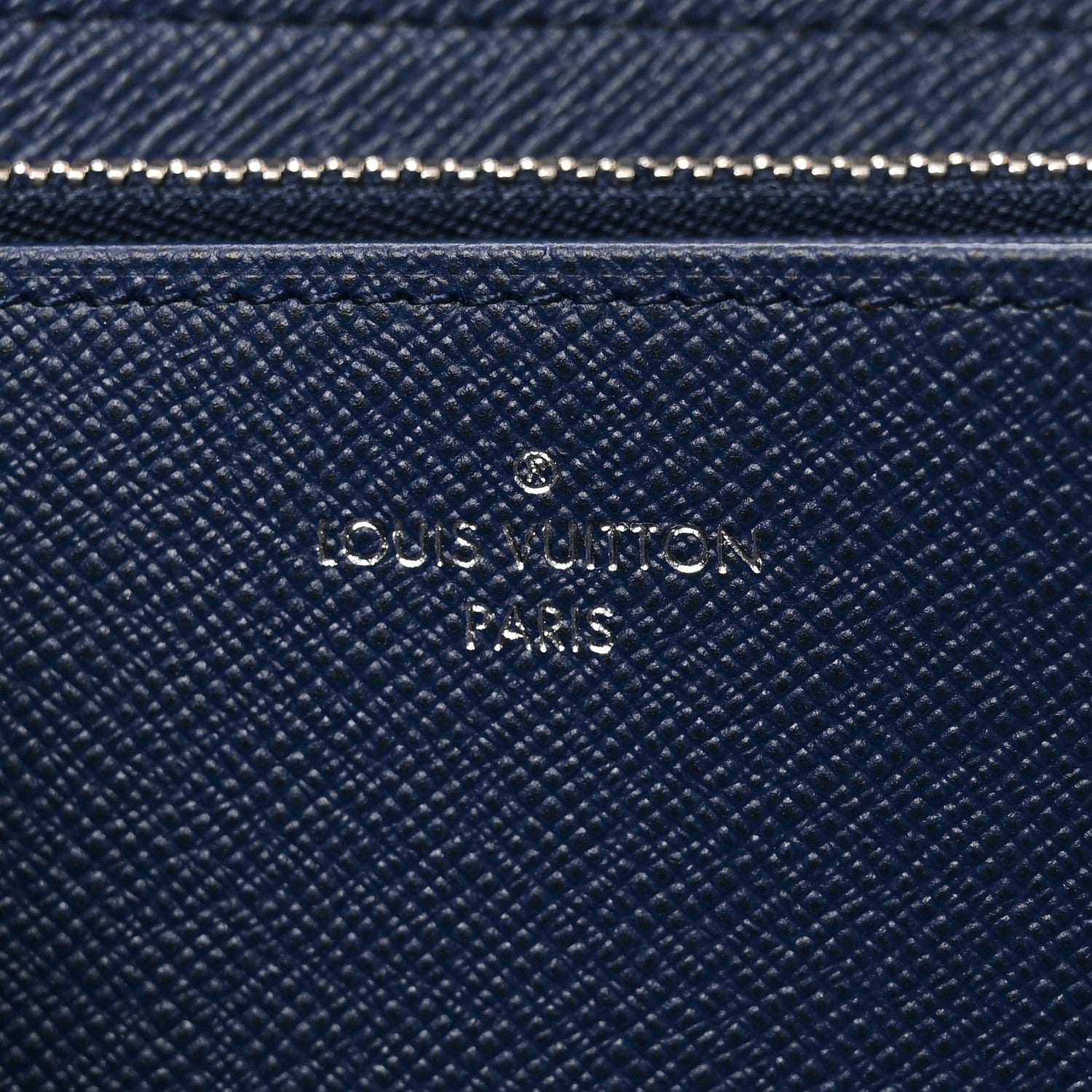 Louis Vuitton Monogram Escale Zippy Wallet Blue Blue 6 of 7