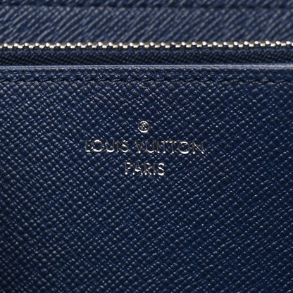 Louis Vuitton Monogram Escale Zippy Wallet Blue Blue 6 of 7