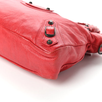 Balenciaga Agneau Classic Hardware Town Rouge Coquelicot 7 of 10